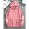 Dark Style Pattern Print Men'S Fashion Hooded Sweatshirt, Casual Versatile Hoodie
