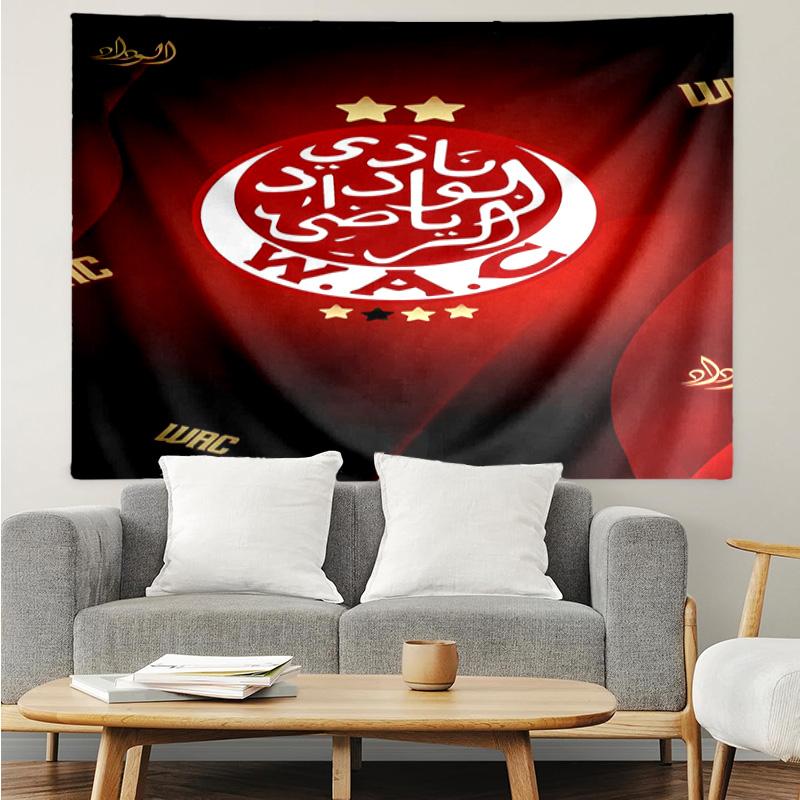Fc Crest Design Printed Printed Tapestry, for Bedroom,Livingroom, dormitory, Large Wall Decor, Fabric Decor Fan Birthday Gifts