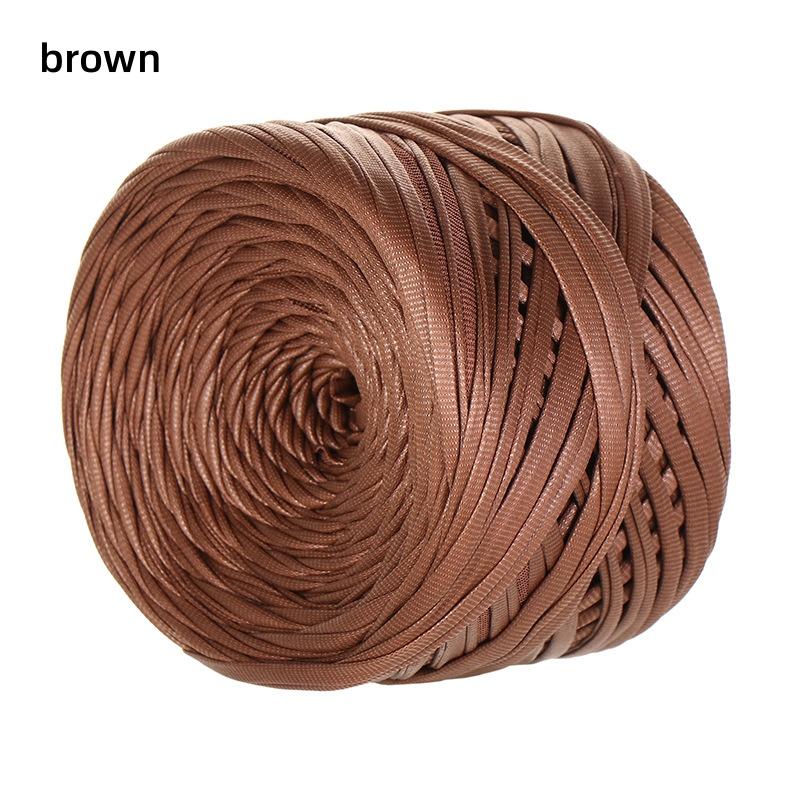 200g/Rolle Nappa Matt Kunstleder Garn für DIY Stricken Häkeln Faden Garn Handgefertigte Gewebte Taschen Schuhe Bastel Zubehör Garn