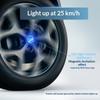 4 PCS ABS+LED 60mm Badge Car Wheel Center Caps Auto Parts for Chevrolet Cruze Captiva Lacetti Spark Aveo Orlando Camaro