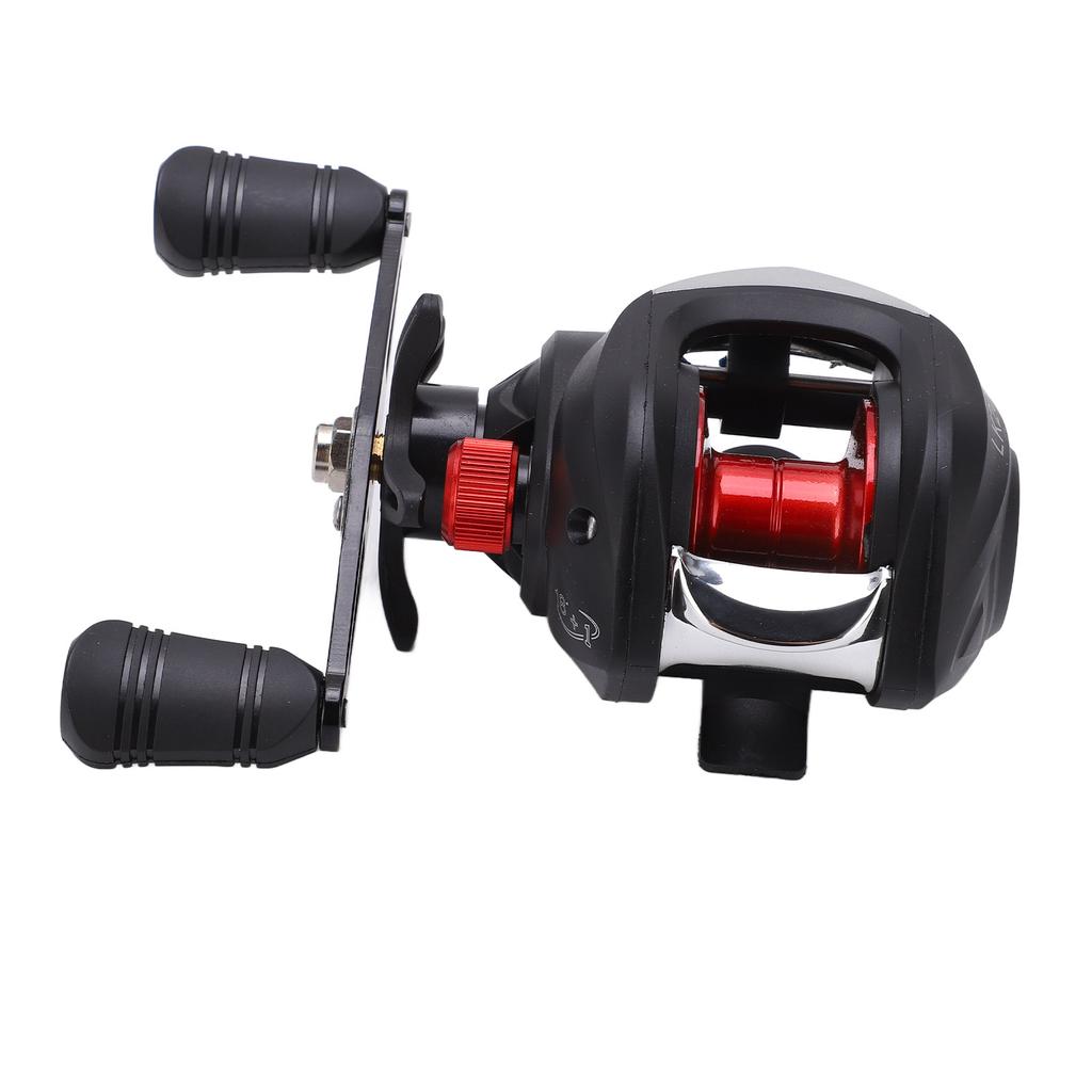LK201 Baitcasting Reel 18+1BB 7.2:1 High Speed 8KG Max Drag Plastic Wire Cup Left Hand