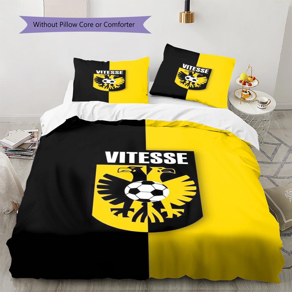 S.B.V. Juego de Ropa de Cama con Estampado Vitesse Funda Nórdica Funda de Almohada Decoración del Hogar Regalo (1 * funda nórdica + 2 * fundas de almohada, sin núcleo)