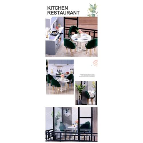 (t-FREAK) Dollhouse DIY Kit Set Miniature The Satisfied Time