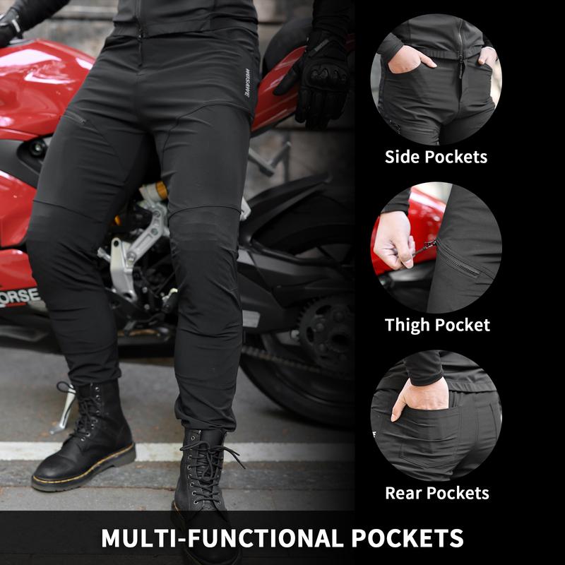 WOSAWE Herren Motocross Jacke Motorradhose CE Körper Weiche Protektoren Hemden Reflektierend Anti-Sturz Moto Racing Schutzkleidung