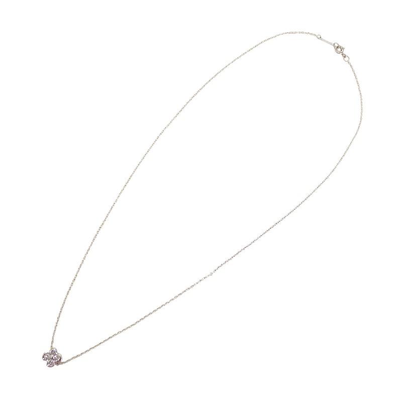 TIFFANY&Co.  Collana Argento Pt950Platino/diamante Donna