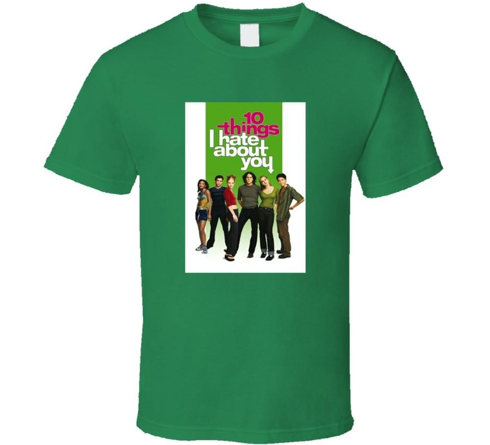 

10 Things I Hate About You Tee Cool 90s Movie Fan T Shirt Unisex T-Shirt S