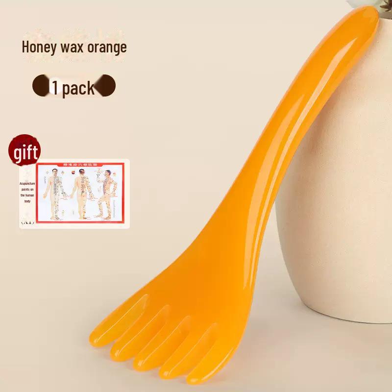 Kopfhautmassagegerät mit fünf Krallen: Akupressur-Kamm zur Entspannung und Dekompression