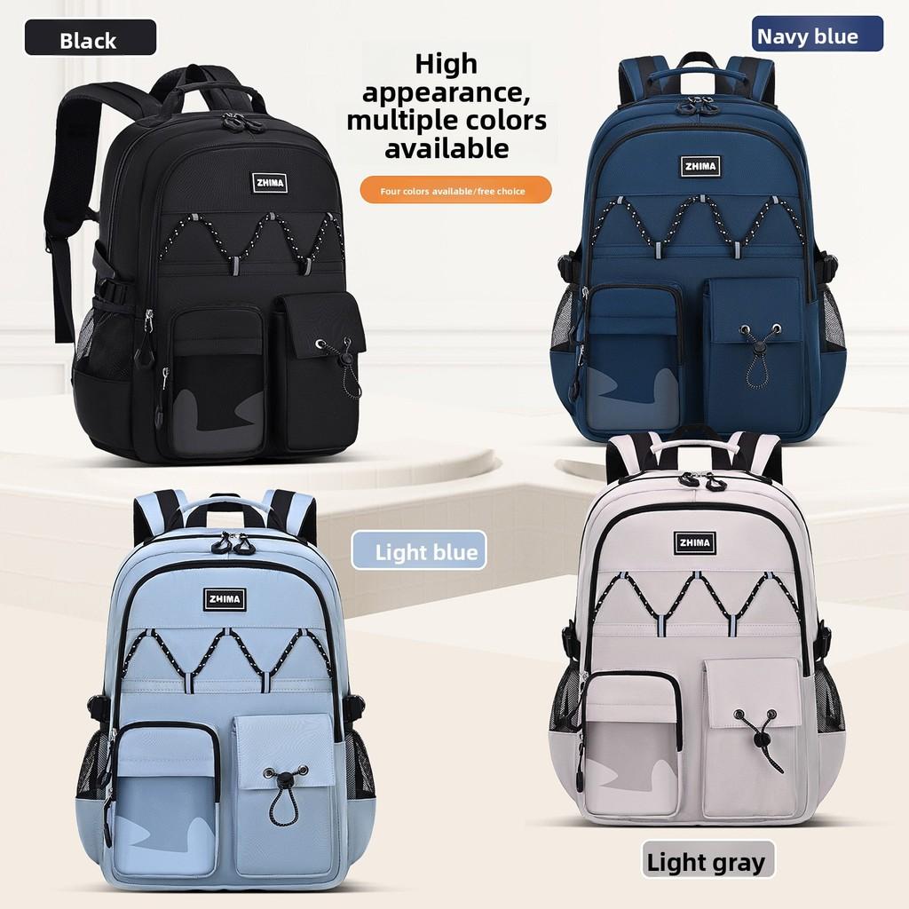 Sesame Baby Junior Student Backpack With Lightweight Nylon Material For School Use