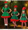 Costumi da Elfo di Halloween e Natale per Bambini - Abbigliamento Cosplay per Adulti Uomini e Donne per Spettacoli
