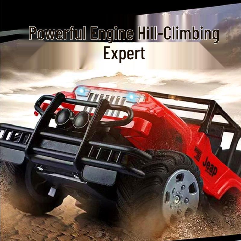 Four-Wheel Drive Remote Control Off-Road Racing Jeep Toy for Kids