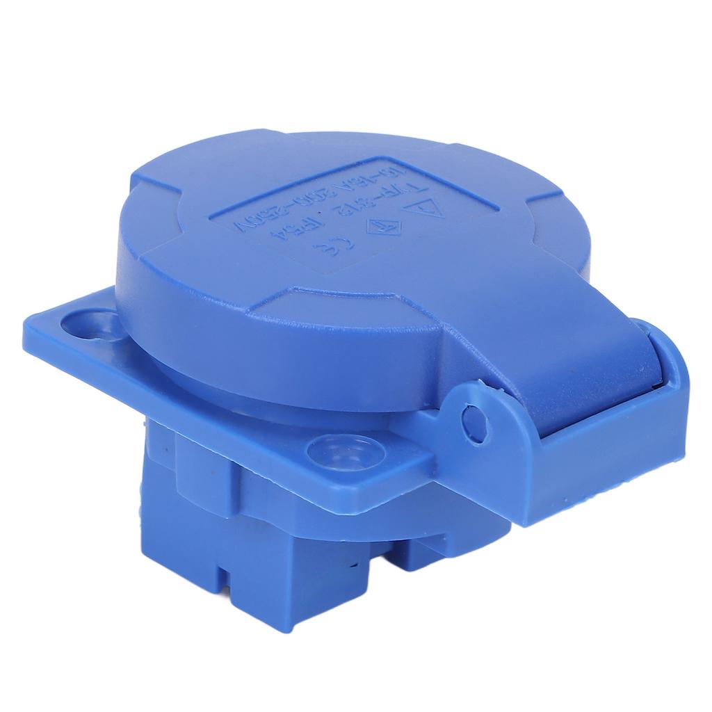 Concealed Industrial Socket Waterproof Concealed Industrial Plug for Agriculture Dock Caravan Camping