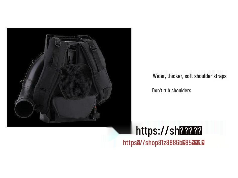 High-Power Four-Stroke Backpack Gasoline Leaf Blower and Fire Extinguisher