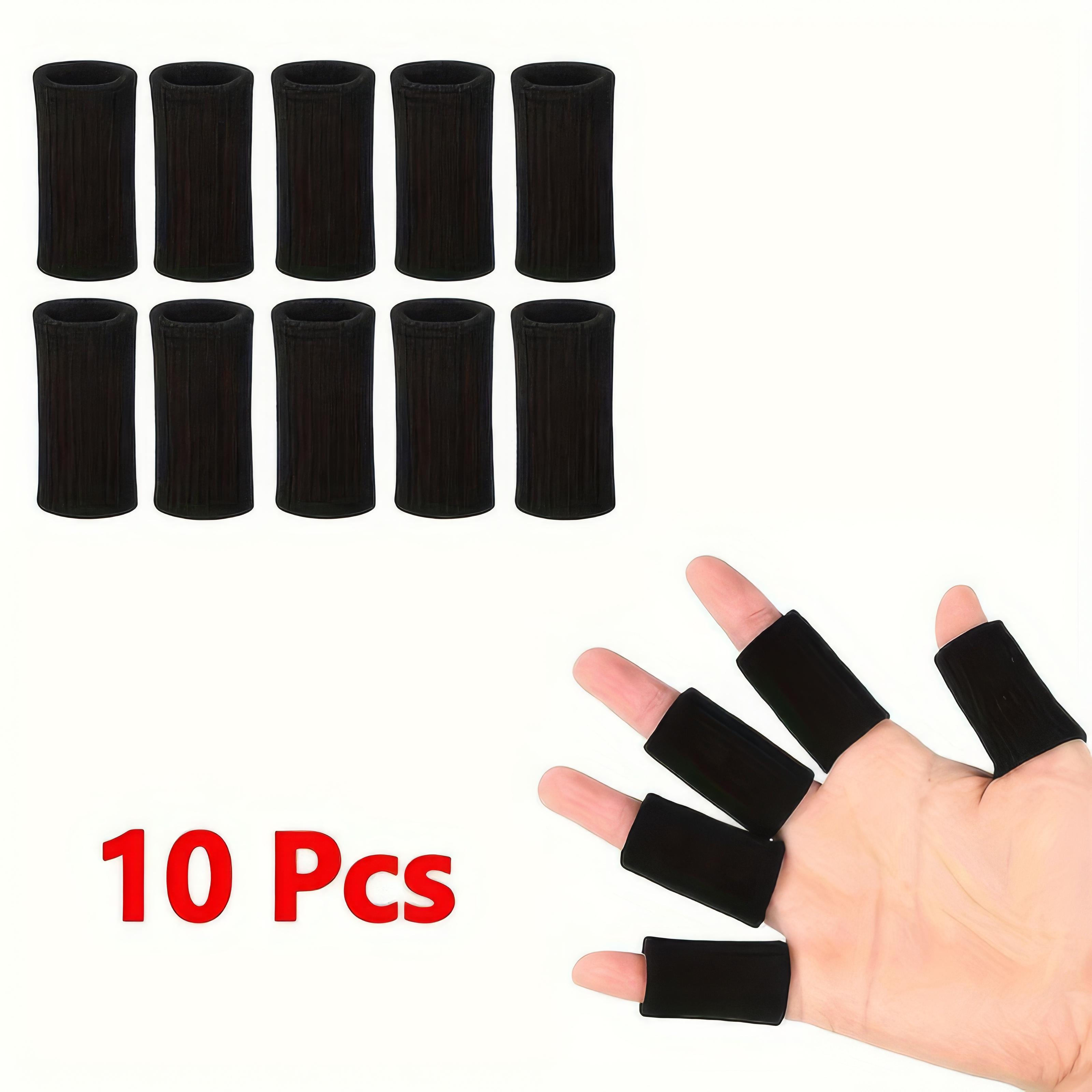 

10/20/30 Finger Arthritis Sleeve Black, Fashionable Design, Soft Material, Universal Size, Ideal Christmas Gift
