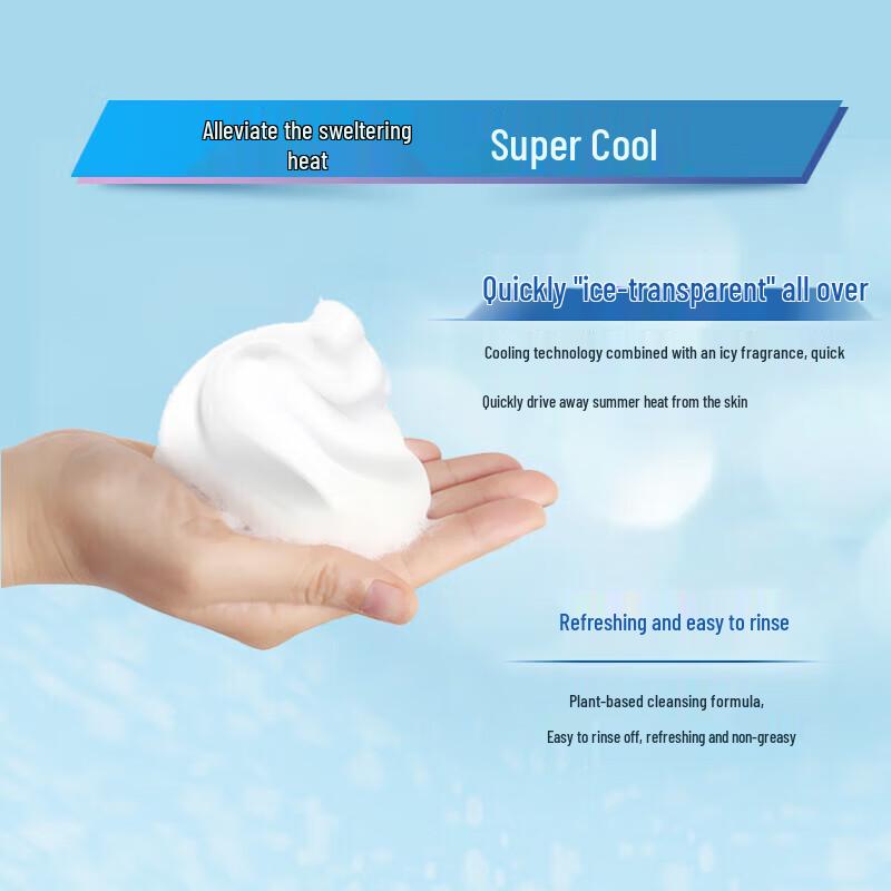 Liu Shen Strong Cool & Refreshing Triple Mint Shower Gel