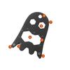 Stainless Steel Card Bottle Opener Halloween Ghost Mountaineering Buckle  For Camping and Hiking