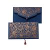PAPERTREE PONDICHERY Gift Envelope 19x10cm Blue/Copper