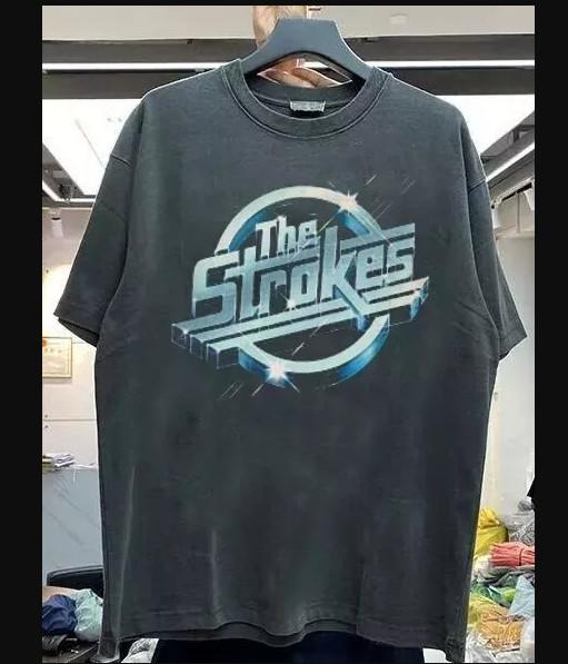 The Strokes Band Rock Graphic Short Sleeve REPRINT T-shirt size S-5XL S