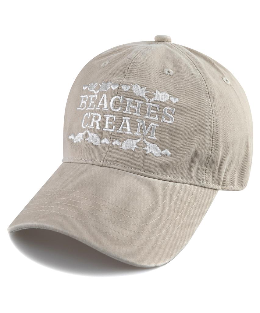 Bichiseuaenkeulim Love Piece Cation Ball Cap-Light Beige