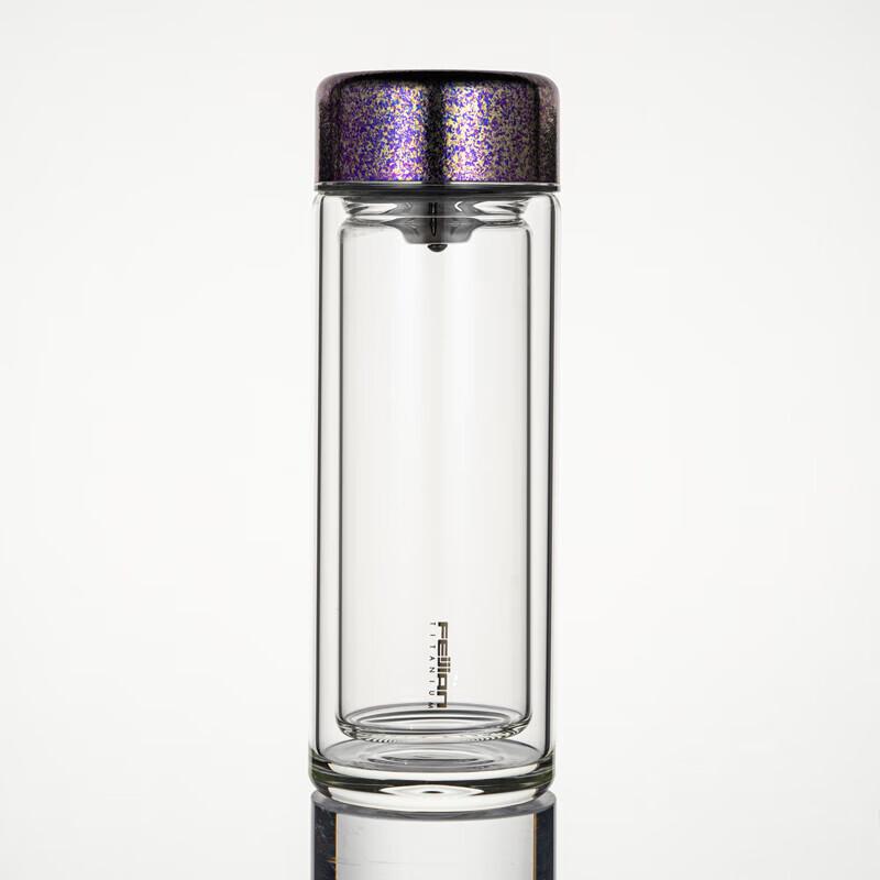 Feijian Double-Layer Borosilicate Glass Teacup