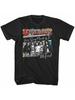 1986 Men's T-shirt -with Band Photos and Colorful Text Design Suitable for Casual Music Enthusiasts of All Seasons | Retro St...