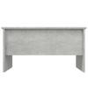 Vidaxl Couchtisch, Beton Grau, 80X50X42,5 Cm