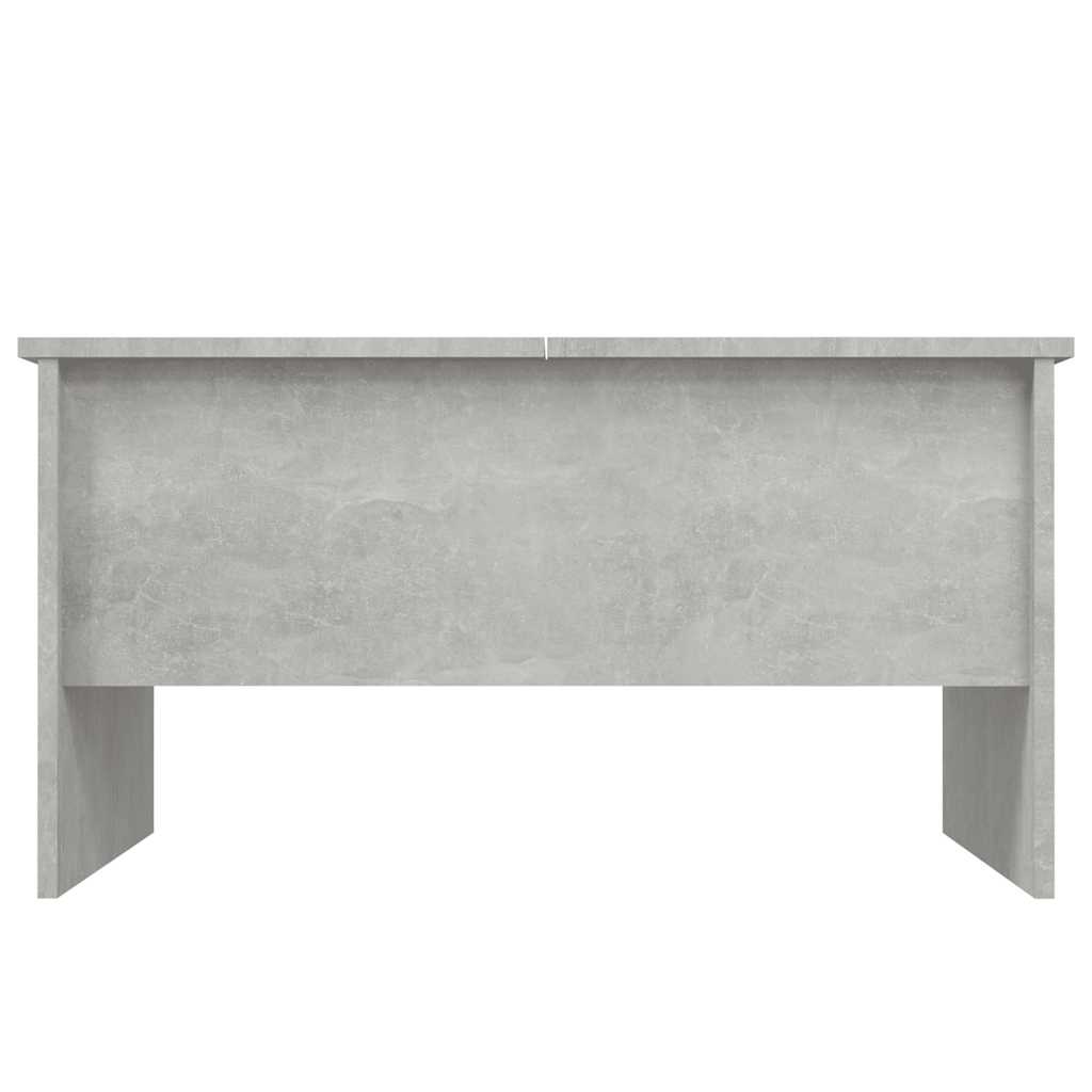 Vidaxl Couchtisch, Beton Grau, 80X50X42,5 Cm