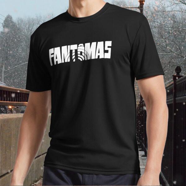 New Fantomas logo Classic TShirt Active Logo Men#039;s Tshirt funny size S to 5XL Unisex T-Shirt
