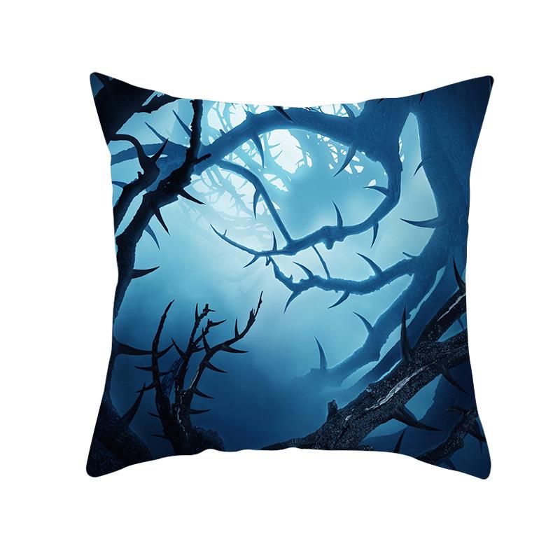 New Peach Skin Halloween Pillowcase Home Wish Home Supplies Cushion Cover Waist Pillowcase