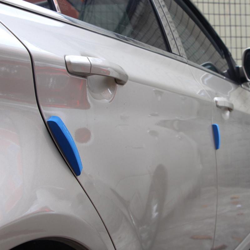 Universal 8 Stück Autotürschutzleiste Kratzschutz Auto Gummiaufkleber Autotürkantenschutz Autozubehör