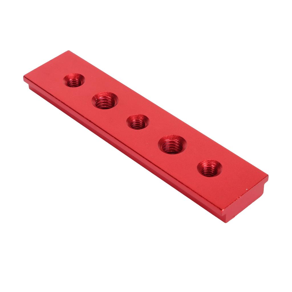 100mm T Slot Miter Track with Holes Aluminum Alloy Woodworking Chute Rail Electric Circular Saw Workbench Fixture