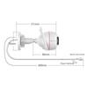 EZVIZ C3W 4MP Outdoor Wi-Fi Sicherheitskamera (CN-Version)