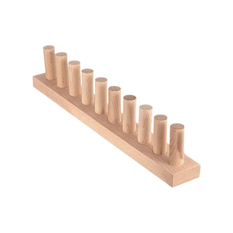 

Portable Wood Knitting Frame Stand For Home Use And Travel Crafting