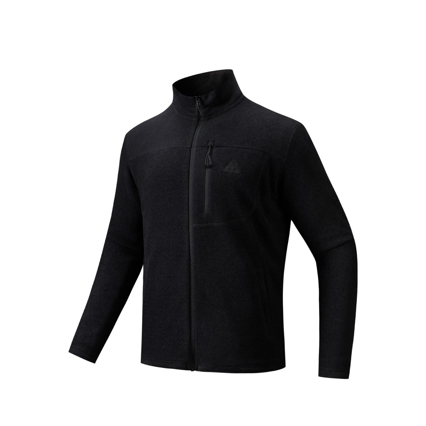 ANTA Jackets Men s Basic Black 3 Stand Collar Moderate Other 952546711-3 2XL