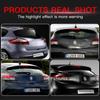 1PC 12V Smoke/Red Lens LED High Level Center Third Brake Stop Light For Renault Megane MK II 2003-2008 OEM 8200175538 Tail Lamp