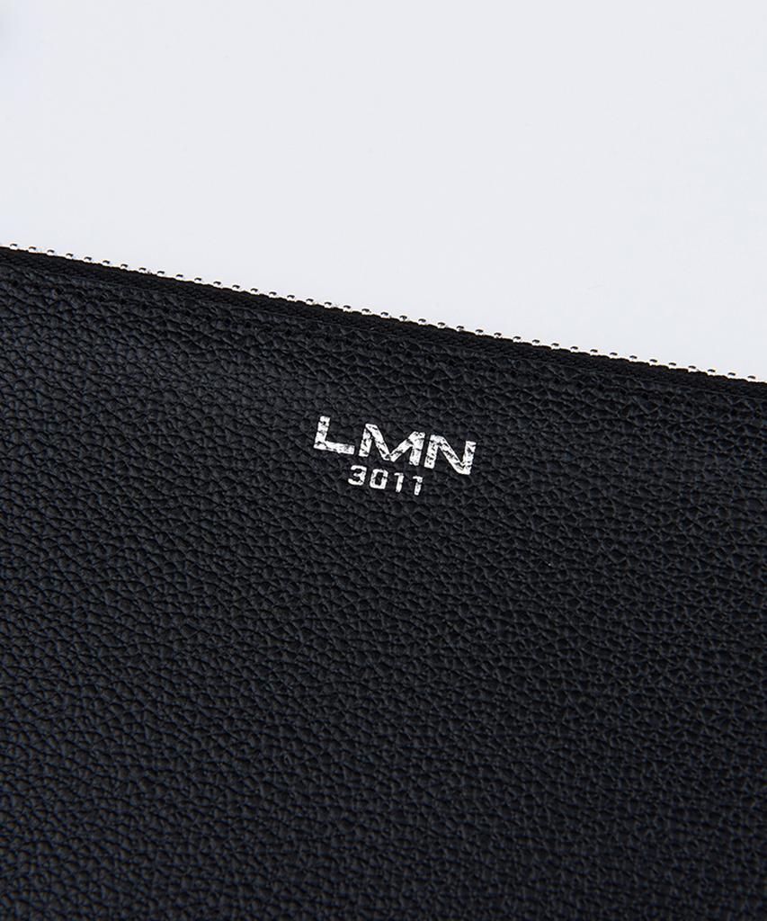 Lmn3011 Micro-Ople Embossed Clutch - Black