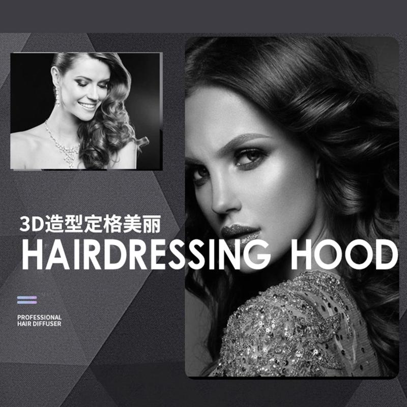 Universal Hair Diffuser Hair Dryer Diffuser Attachment for Curly and Natural Wavy Hair Professional Blow Dryer Diffuser