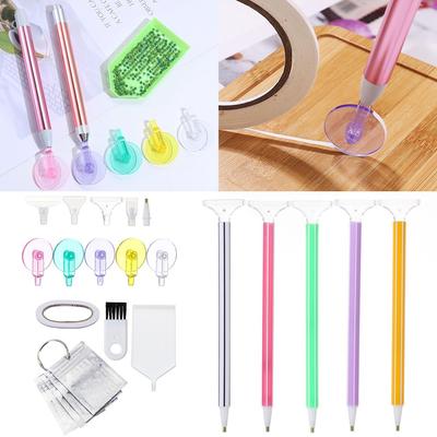 Storage Bag Replacement Pen Heads Diamond Painting Tool Point Drill Pen 5D Diamond Painting Kits