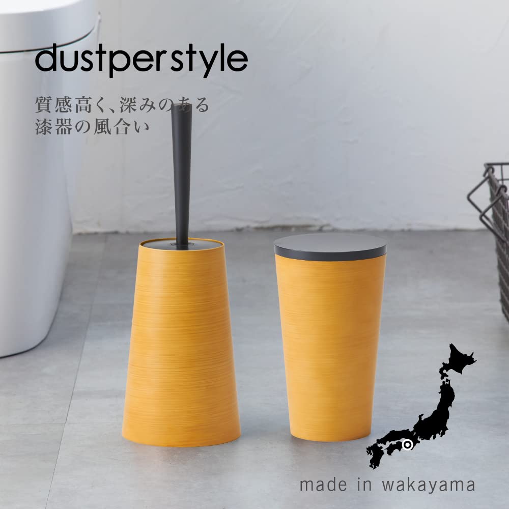 Fujiei Dusper Style Toilet X and This Toilet Brush Is Perfect for Any Crafted by Japanese It Features a Woodgrain Finish and a Design That Blends