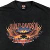 Vintage HARLEY DAVIDSON MOTORCYCLE LIVE TO RIDE T-Shirt XL Delaware Biker 90s