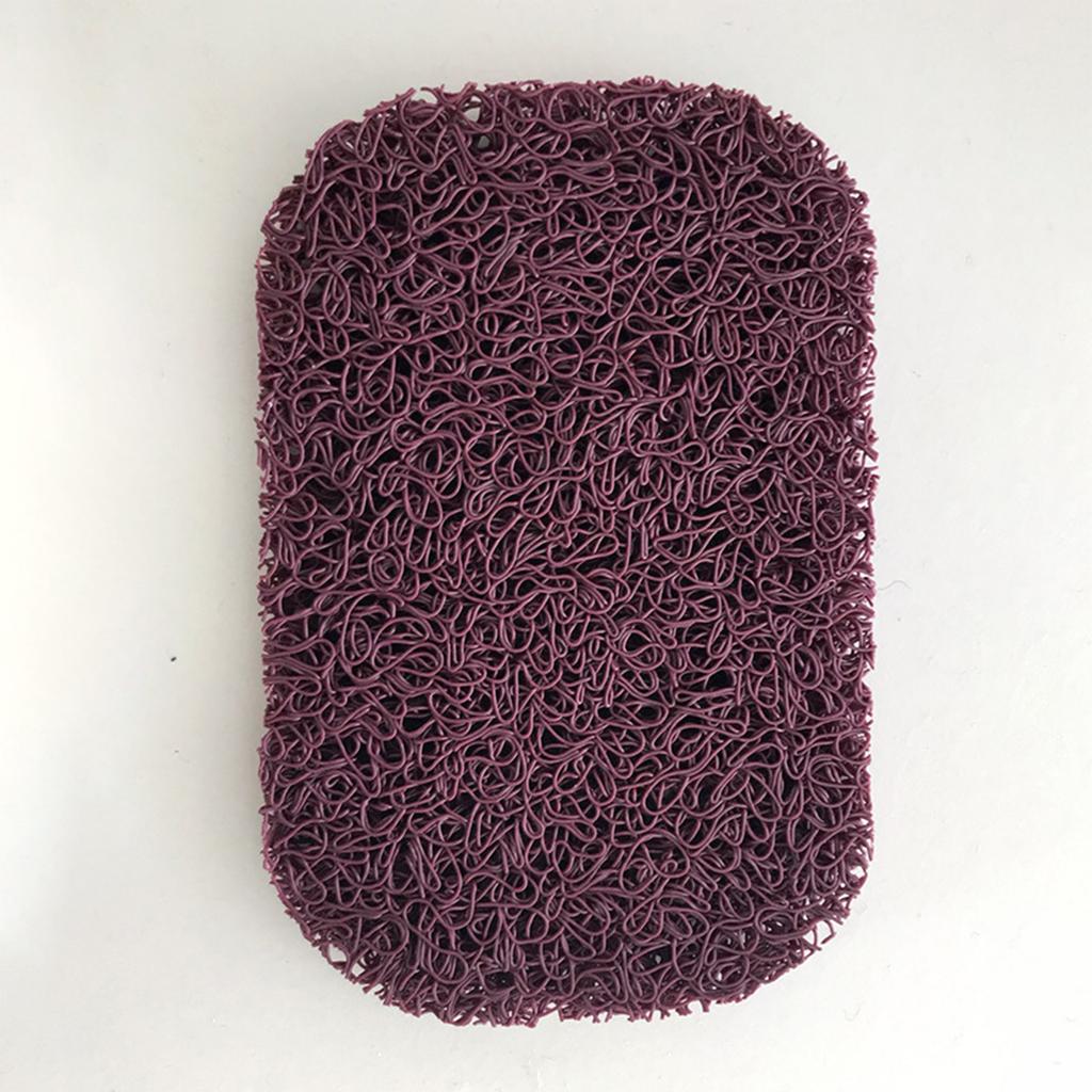 New PVC Soap Mat SOAP SAVERanti-mildew Anti-slip Drainmat Simplewashbasin Bathroom