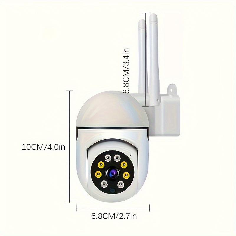Security Camera With Color Night Vision, Wireless 1080p HD Indoor/Outdoor Video Camera, 2-Way Audio Wireless Camera