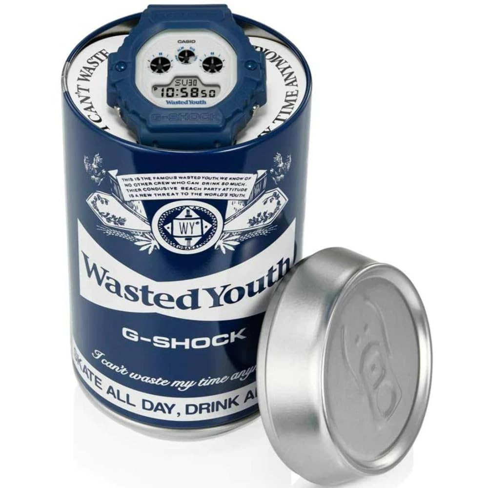 Zegarek Model Kolaboracyjny Wasted Youth Niebieski [Casio] G-Shock [] DW-5900WY-2JR Męski