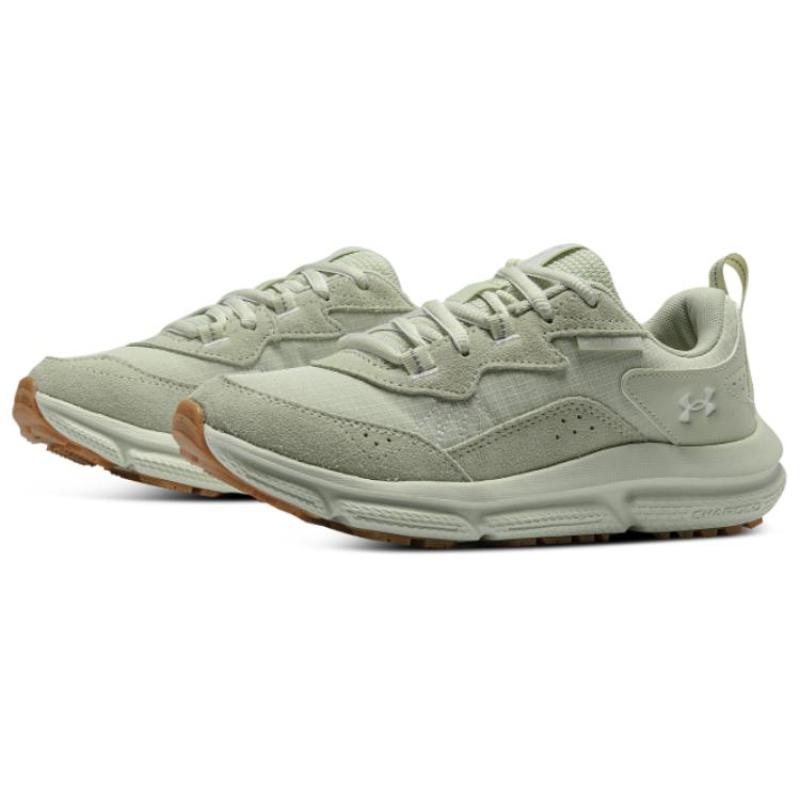 Under Armour Charged Verssert 2 Low Top Casual City Commute Running Shoes Women's Silt Gray Sneakers 3027180-200