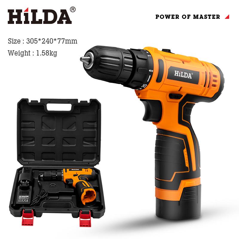 Hilda Lithium Dual Speed Electric Drill & Screwdriver