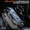 Compatible with iPhone 17 Case Magnetic 360 Rotating Stand Two-in-one Shockproof iPhone 16 Pro Protective Case