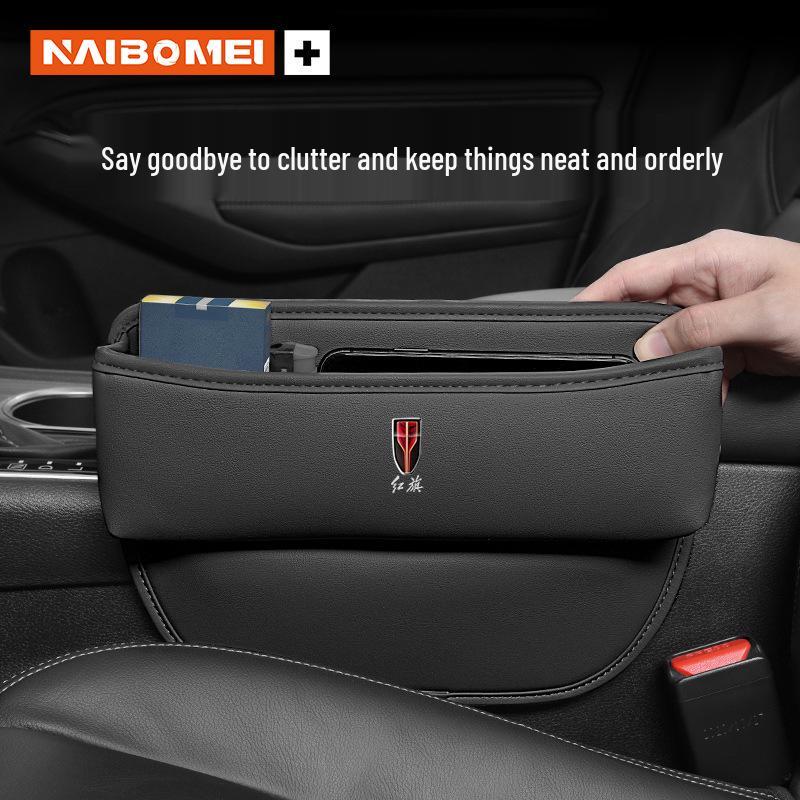 Hongqi H5 HS5 Car Seat Crevice Storage Box for H9 HS3 H6 HS7 E-QM5 Interiors