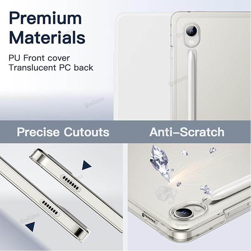 Z etui z uchwytem na ołówek do Samsung Galaxy Tab S10 lite S11 Pokrowiec Galaxy Tab S7 S9 FE S8 plus 12.4 13.1 S9 10.9 A11 A9 +11 8.7