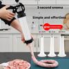 Sausage Syringe, Nozzles: 3 Pcs.