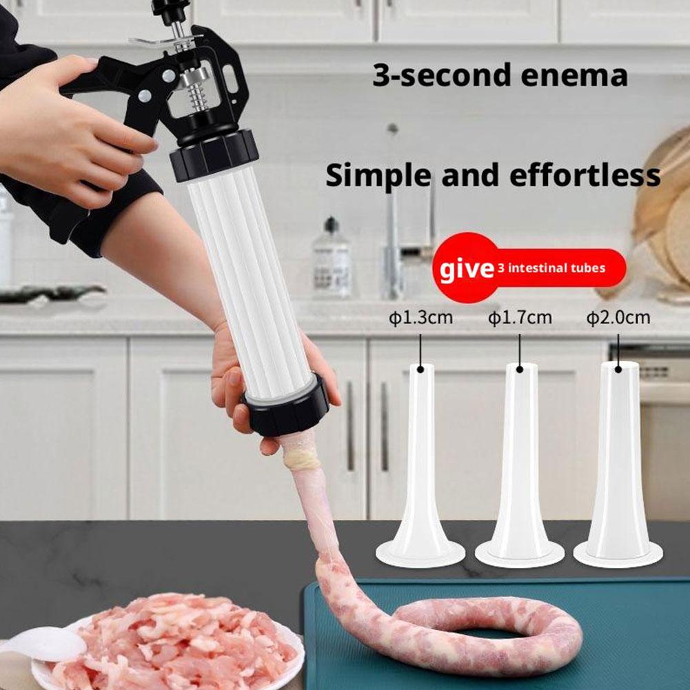 Sausage Syringe, Nozzles: 3 Pcs.