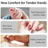 Electric Nail Clipper Easyclip Smart Nail Clipper with LED Light for Adult Children Kids Nail Grinder